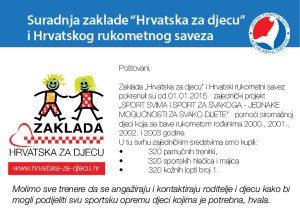 Pročitajte više o članku Suradnja zaklade “Hrvatska za djecu” i Hrvatskog rukometnog saveza