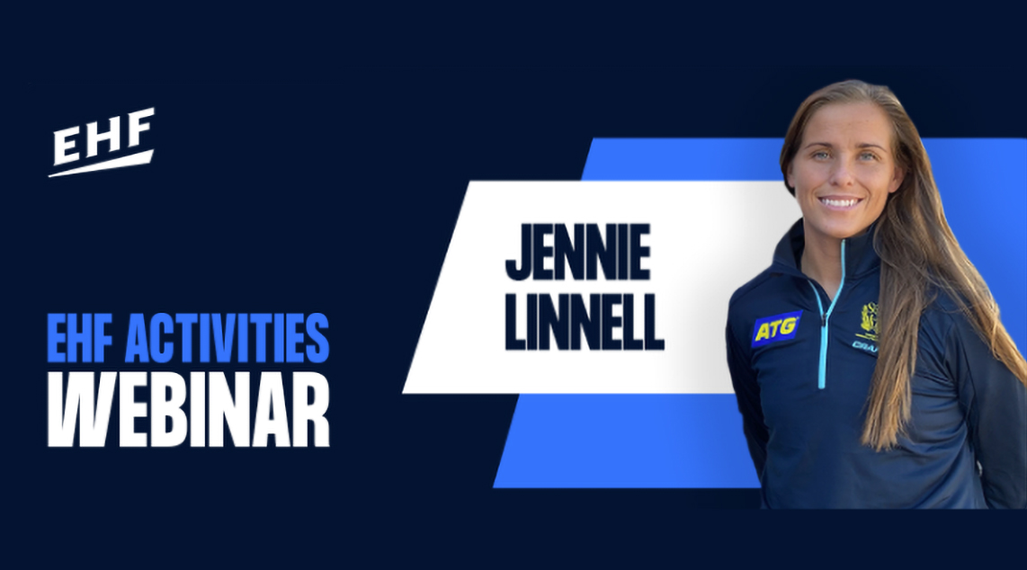 Trenutno pregledavate Webinari EHF aktivnosti nastaviti će se u srijedu, 28. rujna u 13:00 s predavanjem na temu “Hand the Ball” Jennie Linnell (SWE)