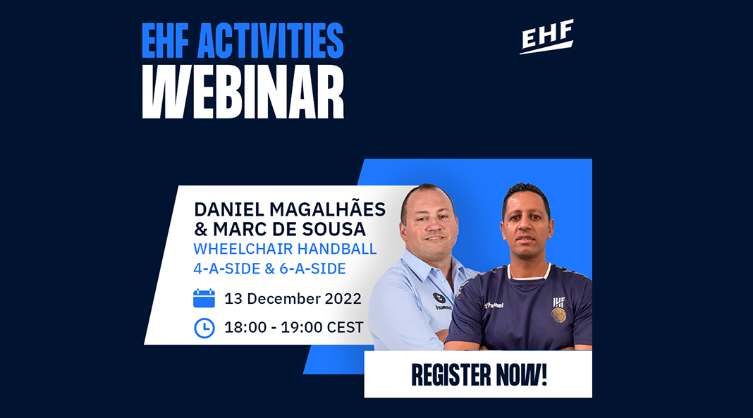 Trenutno pregledavate Europska rukometna federacija (EHF) organizira Wheelchair Webinar, utorak 13. prosinca u 18:00