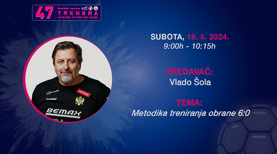 Trenutno pregledavate 47. Seminar trenera – Predstavljanje predavača: Vlado Šola