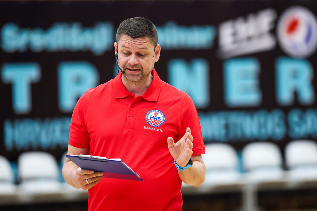 Luka PANZA, Mastercoach HRS, 48. Središnji seminar trenera HRS – a, Zagreb, od 17. do 19. siječnja 2025., Zagreb, Hrvatska, 18.01.2025., Mandatory Credit © Jozo Cabraja / kolektiff