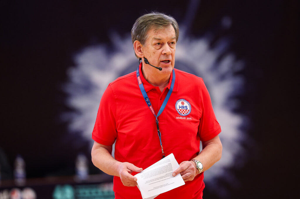 Velimir PETKOVIC (coach), Mastercoach HRS, 48. Središnji seminar trenera HRS – a, Zagreb, od 17. do 19. siječnja 2025., Zagreb, Hrvatska, 17.01.2025., Mandatory Credit © Jozo Cabraja / kolektiff