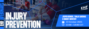 EHF Webinar Graphics_Injury Prevention_600x200