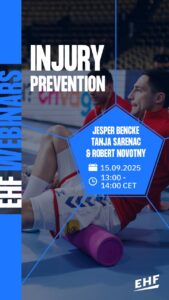 EHF Webinars graphics_Injury Prevention1_story