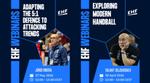 2 EHF webinara seminara s Talantom Dujshebaevom i Jordijem Riberom